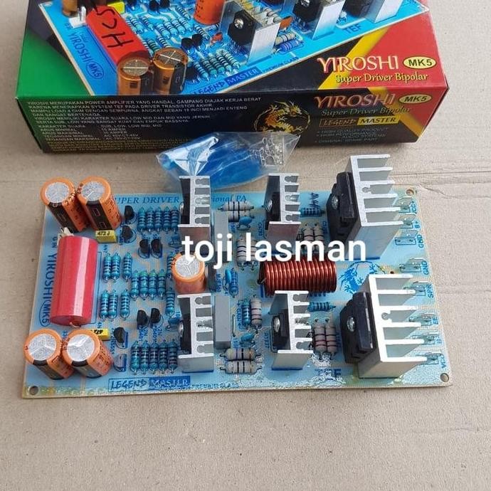 Update yiroshi mk5 super driver bipolar mk 5 mono amplifier legend master tojil4 Berkualitas