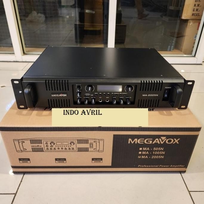 Promo Power Amplifier Megavox Ma 2005N / Ma-2005 N/ Megavox Ma2005N