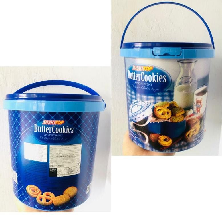 

Wes-24 Bas-12 Biskuit Ember Bulat - Butter Cookies Biskitop - Kue Kaleng Murah Hemat