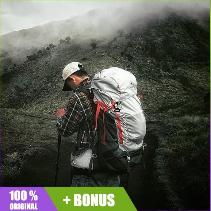 TAS CARIER EIGER EQUATOR TREX 65 CARRIER GREY 91000 4200 ORIGINAL AWET ORIGINAL DAN TERPERCAYA