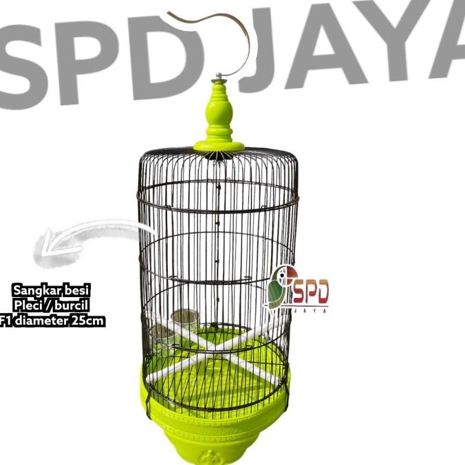 SANGKAR KANDANG BURUNG PLECI MERK F1 / My BEST DIAMETER 20cm AME