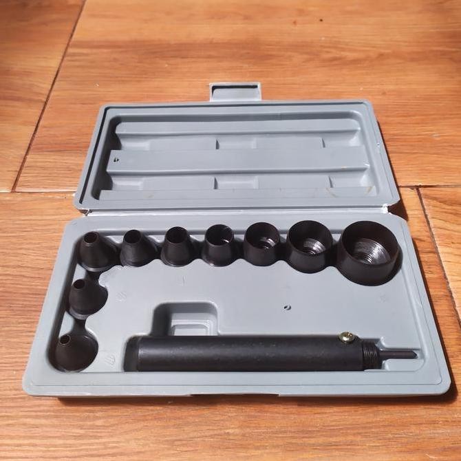 

ALAT PEMBOLONG KULIT SET 10 PCS GASKET PUNCH ORIGINAL DAN TERPERCAYA