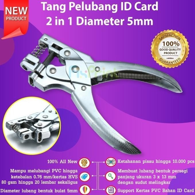 

TANG PEMBOLONG ID CARD OVAL 3X13MM DAN BULAT 5MM ORIGINAL DAN TERPERCAYA