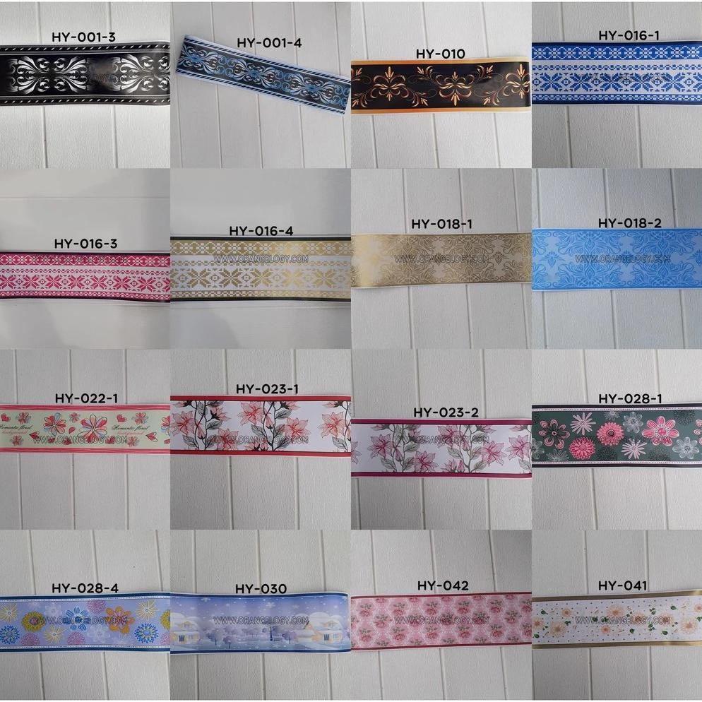 ''Terlaris" Border List Wallpaper Sticker List Border Wallpaper Stiker Dinding High Premium Quality 