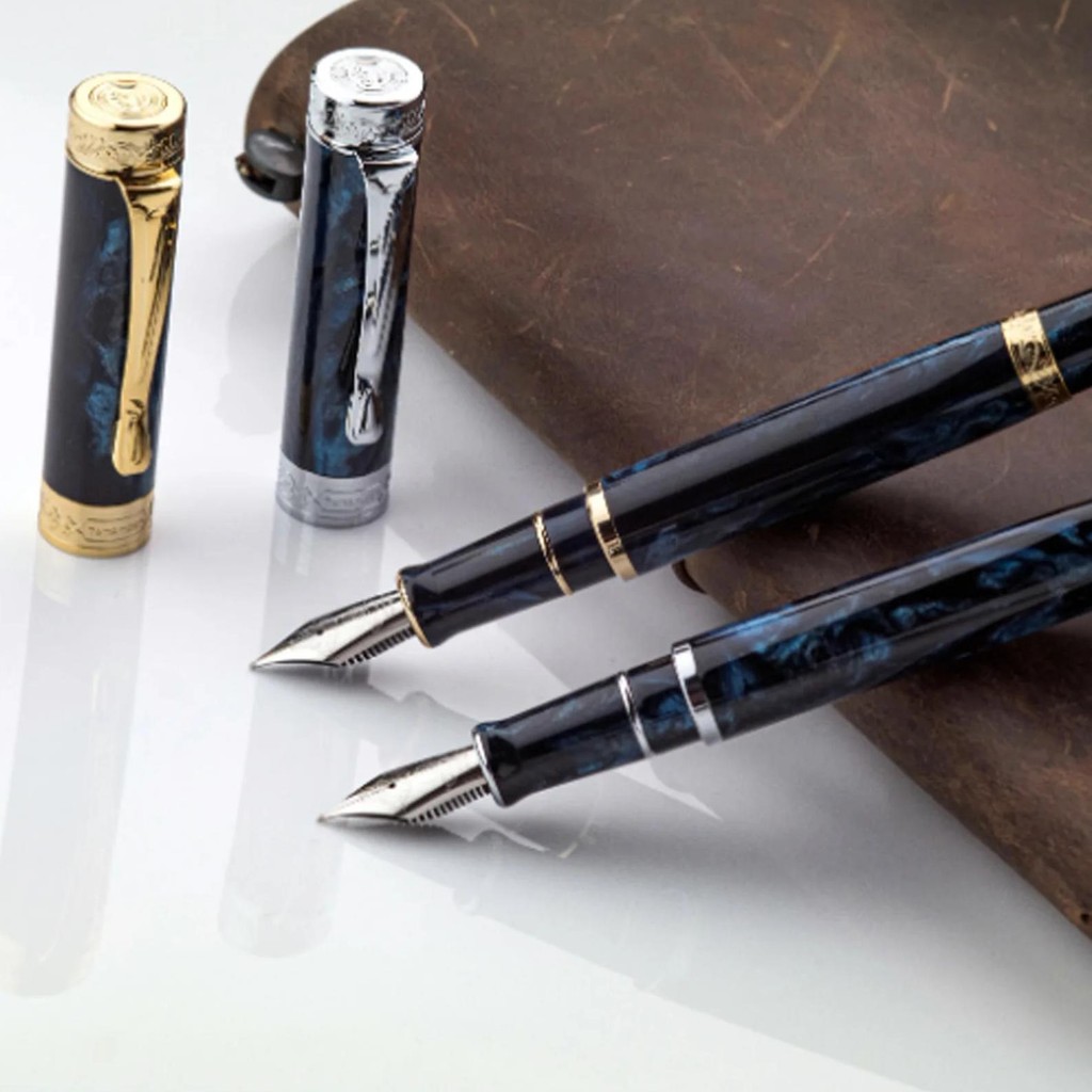 

Tangyue D6 Fountain Pen With Magnetic Cap Premium Resin Calligraphy Pen Ef F Nib For Writing Practice Office Supplies Stationery
