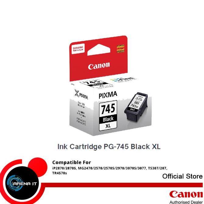 ready Canon Ink Cartridge PG-745 Black XL