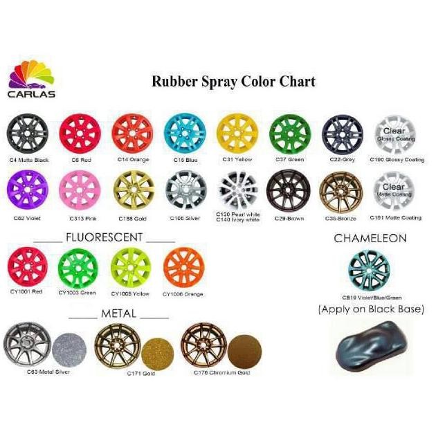 

Ew-45 Gfd-6 Rubber Paint Carlas Stabilo - Carlas Fluorescent Original