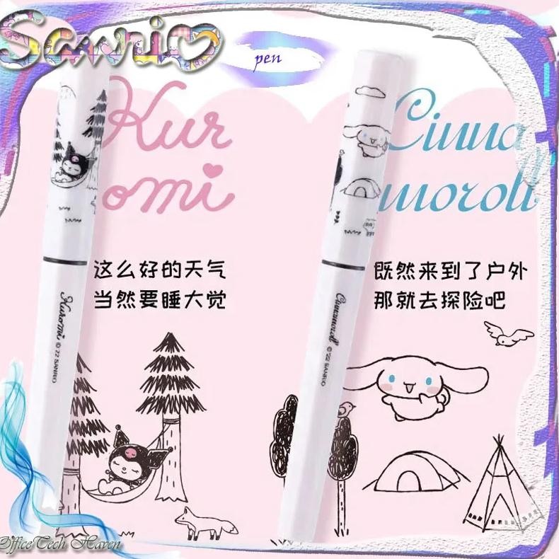 

Sanrio Camping Time Japan Platinum Small Meteor Pen Exclusive Students' Calligraphy Practice Pen Gift Box School Stationery