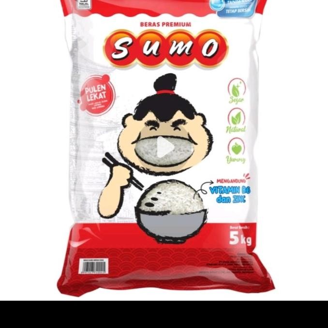 

Beras Putih Sumo 5Kg Plastik Merah Original