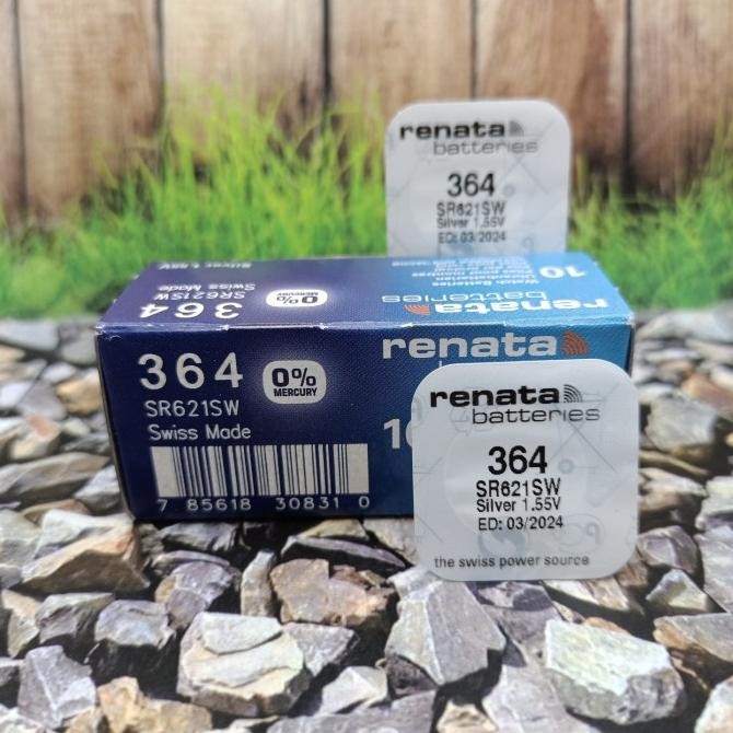 TERSEDIA Baterai Jam Tangan Edifice EF-305 EF-305D Renata 364 SR621SW Original