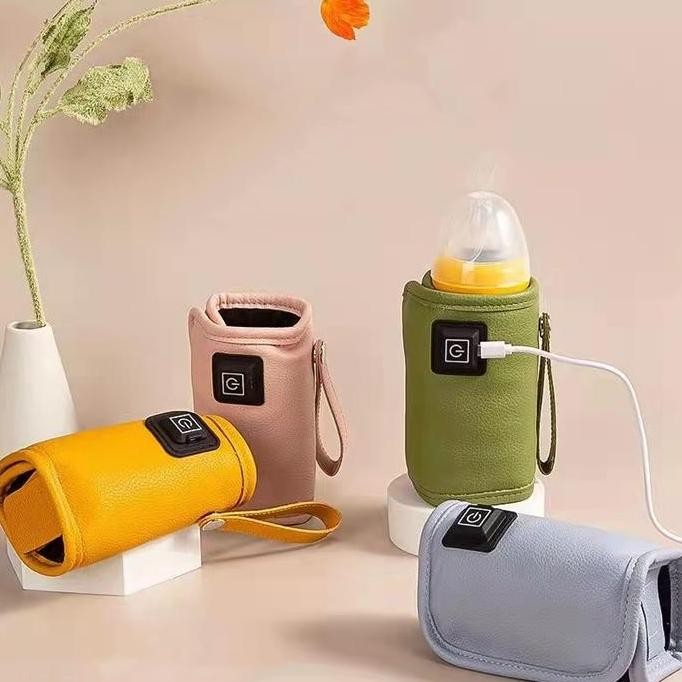 Tas Penghangat Botol Susu Bayi Portable Usb Bottle TS