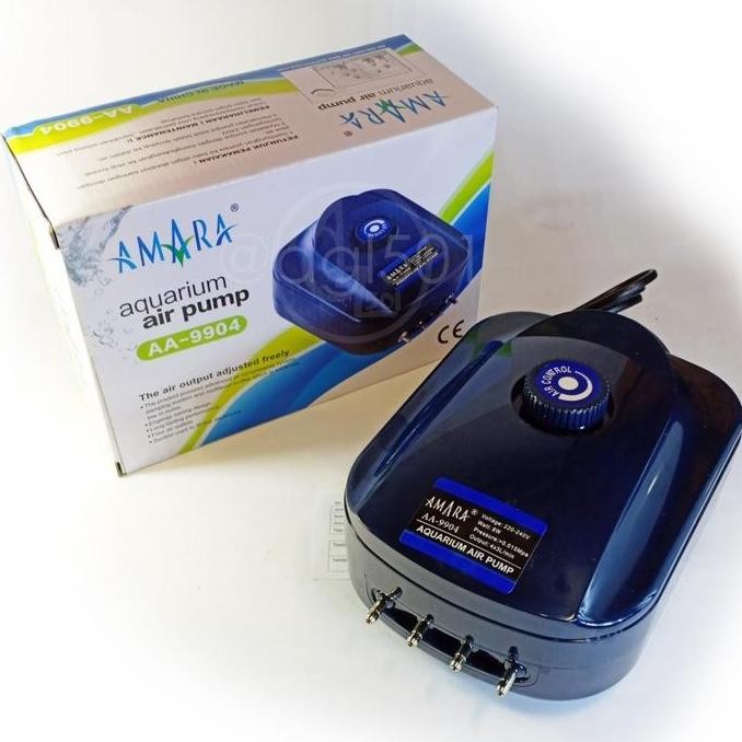 DISKON AERATOR AMARA 4 EMPAT LUBANG MESIN POMPA GELEMBUNG UDARA AIR AQUARIUM