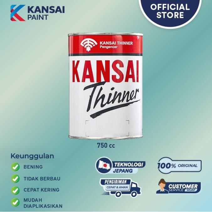 KANSAI Fan Brand Thinner - Pengencer Cat Minyak (FTALIT dan lainnya)