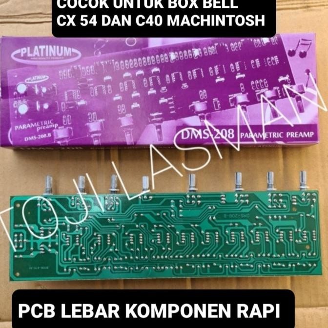 Baru parametric tone control parametrik tone control dms 208 platinum tojil4 Murah