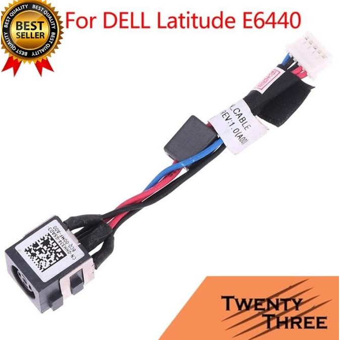 Tersedia Kabel Konektor Socket Dc Power Jack Laptop Dell Latitude E6440 Cable