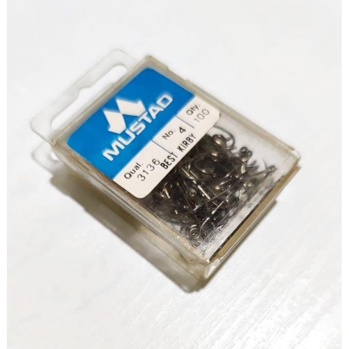 Promo Kail Pancing / Mata Pancing No. 4 Mustad 1 kotak 100 pcs