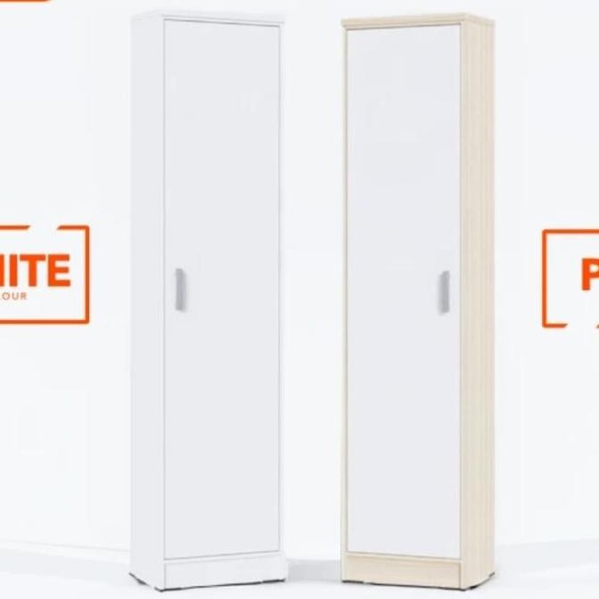 ready  LEMARI BAJU LEMARI APARTEMEN LEMARI ANAK WARDROBE MINIMALIS RAK SUSUN LEMARI PAKAIAN 1 PINTU 