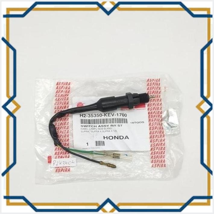 [cuk] switch rem belakang supra x fit 125 original aspira h2-35350-kev-1700