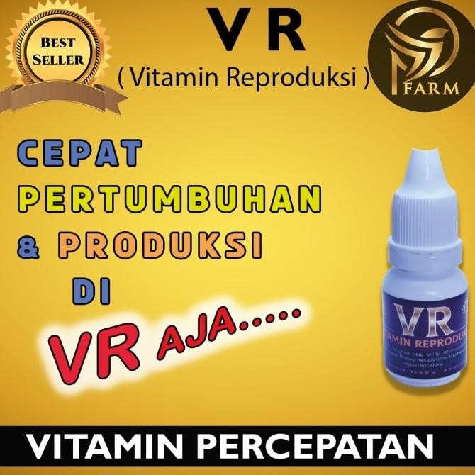 VR VITAMIN REPRODUKSI UNTUK BURUNG MURAI BATU DAN BURUNG LAINNYA