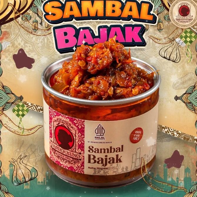 

Sambal Bajak DAPOER KUNO 150 gram