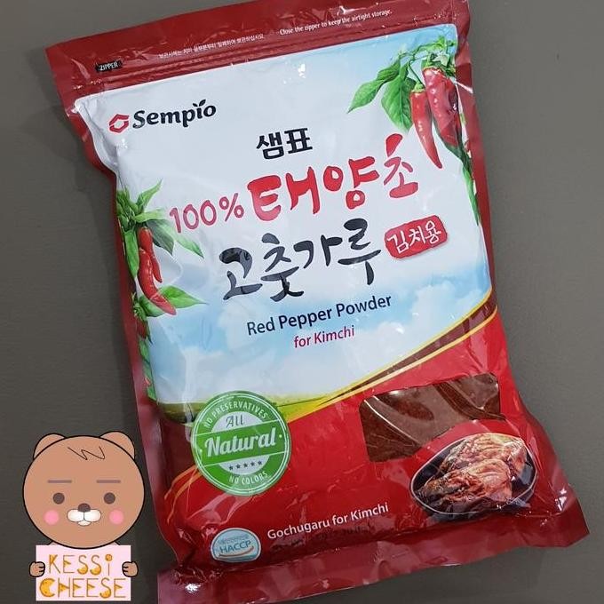

GOCHUGARU KASAR / BUBUK CABAI KOREA KASAR MERK SEMPIO 100 GR