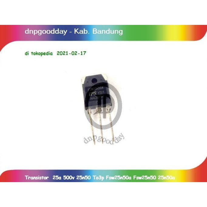 new Transistor 25a 500v 25n50 To3p Fsw25n50a Fsw25n50 25n50a murah