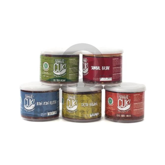 

Sambal Cuk Sambel Surabaya Aneka Rasa BAJAK / BAWANG / IKAN ASIN / ROA