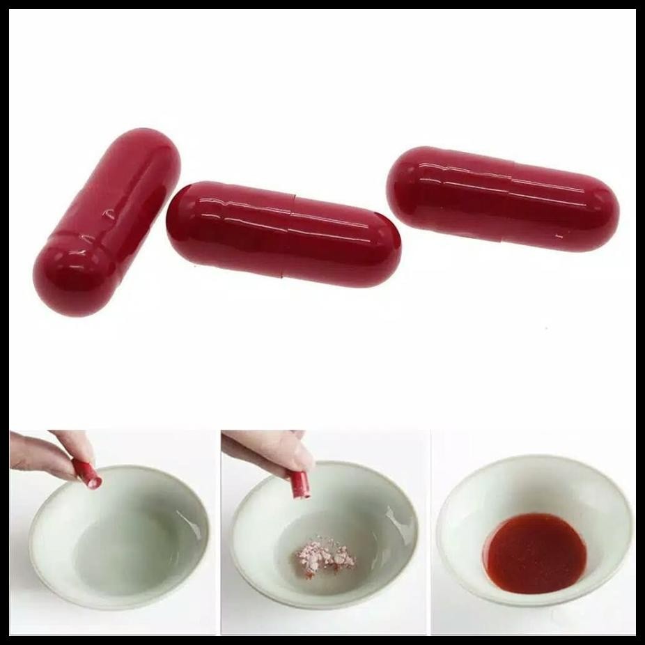 MAINAN DARAH PALSU FAKE BLOOD CAPSULES - KAPSUL DARAH PALSU MAINAN PRANK DARAH PALSU