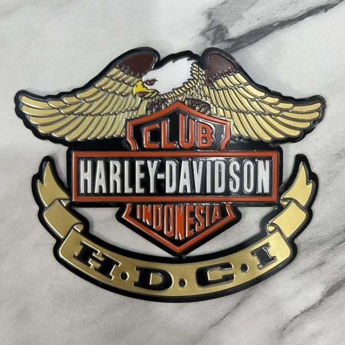 

ready Stiker Heritage B Harley Davidson Club Indonesia Official Merchandise murah