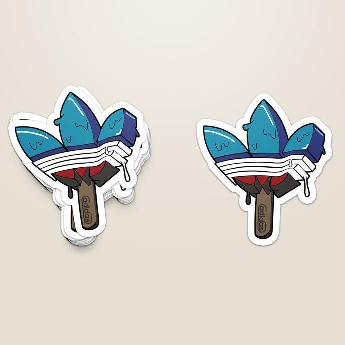

ready STICKER PACK ADIDAS | STICKER TUMBLER | STIKER LAPTOP KOPER HELM murah