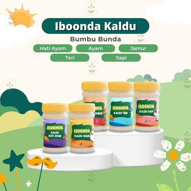 

IBOONDA Kaldu Sapi Non MSG Non Gula garam - Kaldu MPASI Kaldu Bayi Kaldu Anak 75gr