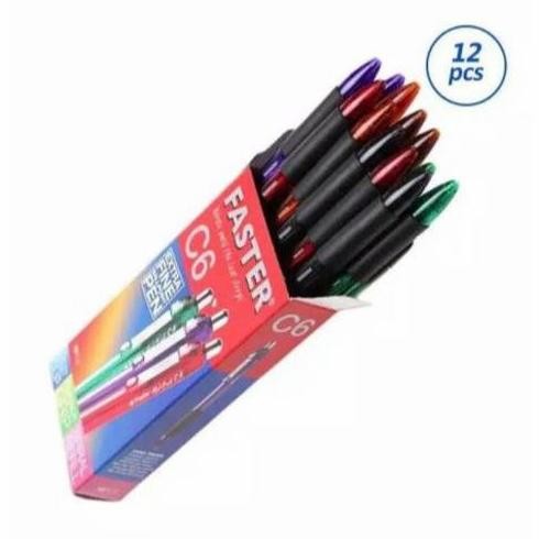 

tyS PULPEN FASTER C6 0.5 PER LUSIN HTM/BIRU