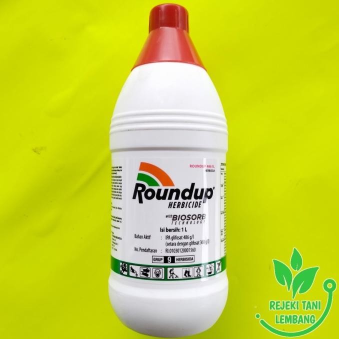 Herbisida MOSANTO 486SL - Roundup 1 LITER Pembasmi Rumput dan Gulma murah