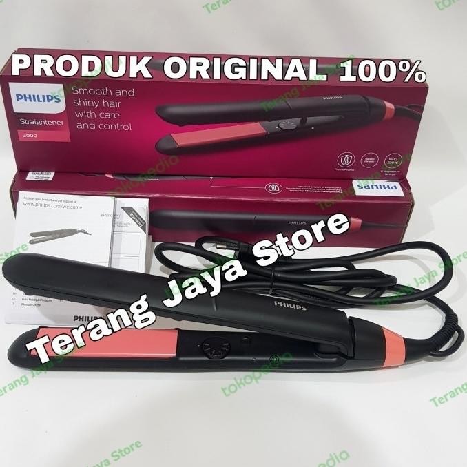 TERMURAH - Philips Hair Straightener BHS376 Catokan Rambut Philips BHS376 Pelurus Rambut Philips BHS