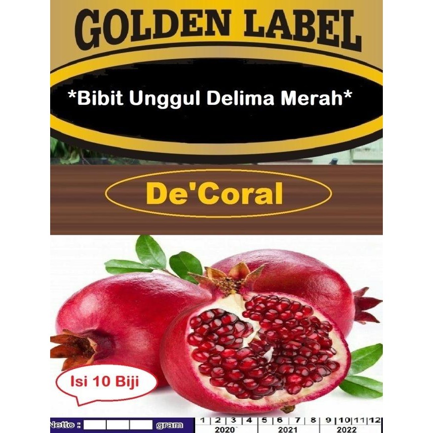 Bibit Unggul Delima Merah | Benih Delima Merah | Bibit Buah Delima PREMIUM