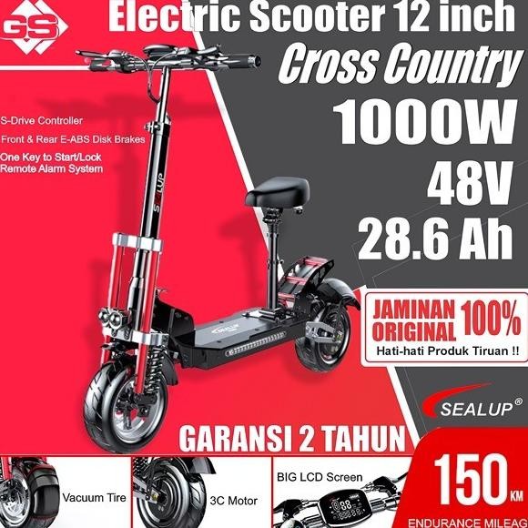 Promo Spare Part Scooter Sealup Q23 / Spare Part Skuter Sealup Cross Country