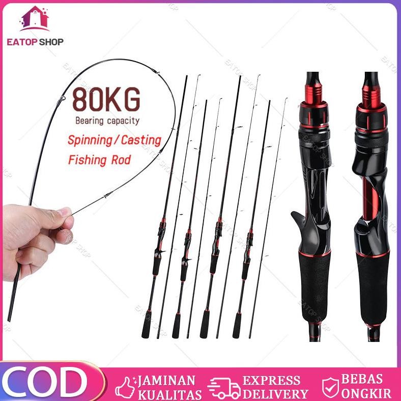 DAIWA Baitcasting Rod Medium Joran Pancing Carbon Lure 1.8/2.1/2.4 Fishing Rod ultralight Power Rod 