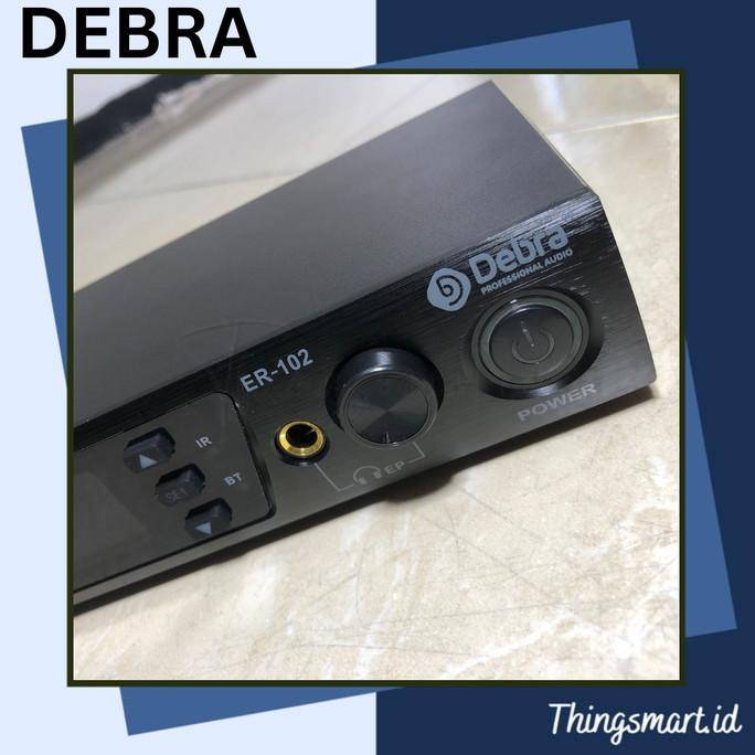 DEBRA Audio Pro ER-102 Wireless Earmonitor Sistem Musik Recording