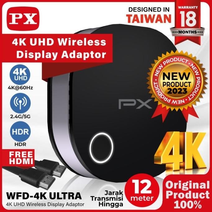 Wireless Dongle Hdmi Video Receiver Display Extender PX WFD 4K ULTRA
