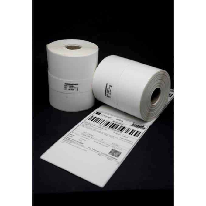 

baru !!! Stiker Thermal 100x150 500Lembar - Struk 1 Dus GROSIR INSTAN KURIR
