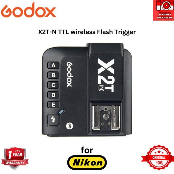 Godox X2T Nikon - Wireless Trigger Transmitter X2T-N TTL for Nikon