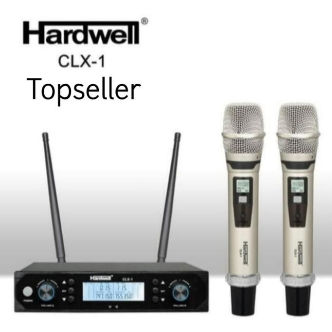 MIC WIRELESS HARDWELL CLX1 HANDHELD ORIGINAL PRODUK MIC HARDWELL CLX1