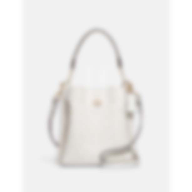 Mollie Bucket Bag 22 In Signature ambray (CA582)