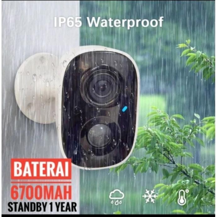 Sale Pripaso 1080P Wireless Battery Powered IP CCTV Camera Outdoor