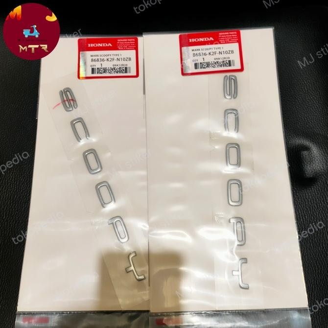 [[ BRODHE / EMBLEM HONDA SCOOPY PRESTIGE ORIGINAL BEST SELLER