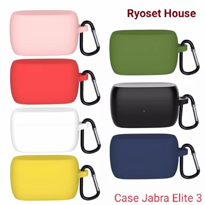 Case Casing Silicon Protective Jabra Elite 3 + Carabiner JabraElite 3