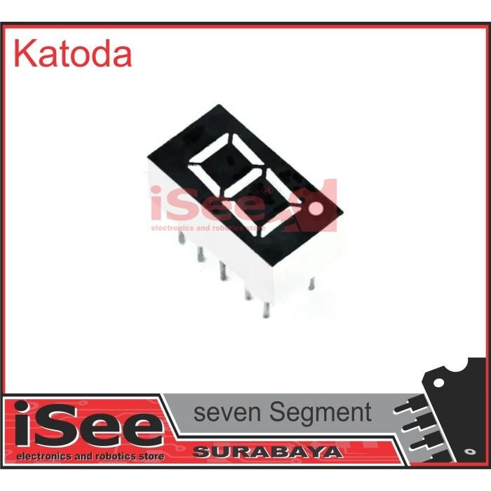 seven Segment 0.36 Inch Red Super Bright Common katoda