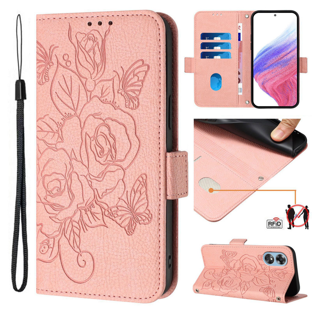 For VIVO V60 Lite IQOO Z10R Z11X case Luxury Wallet Card Slot Flip Rose Flower Magnetic Stand Leathe
