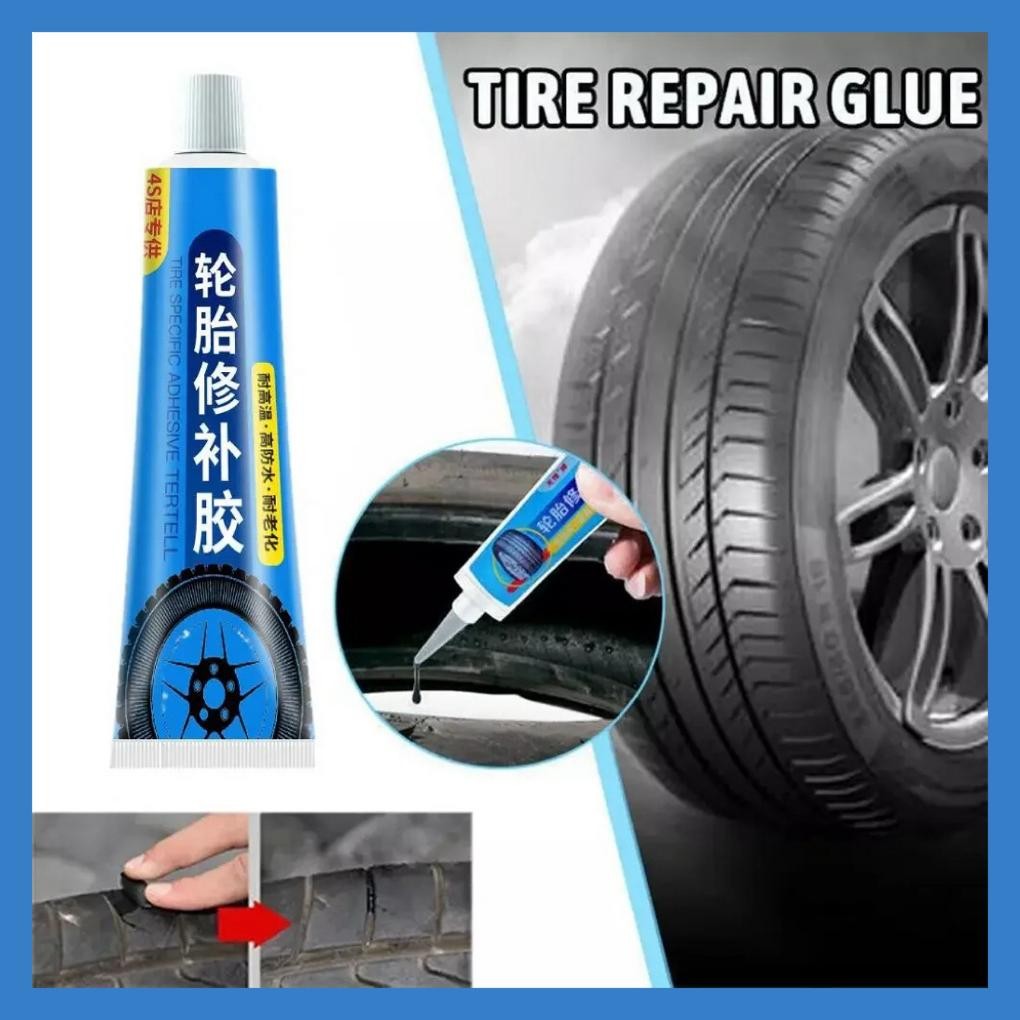 Premium 30Ml Lem Ban Mobil Retak Lem Ban Motor Super Kuat Universal Tire Repair Glue Lem Tambal Ban 