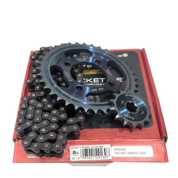 New GEAR GIR SET GEAR GIR PAKET 14/36T(428HG-100L) KGW GRAND